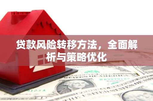 互助贷款风险转移方法，全面解析与策略优化