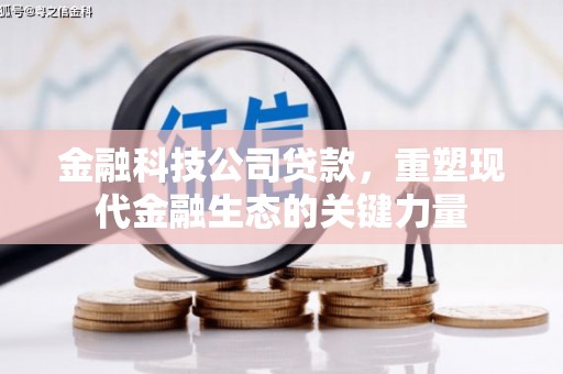 互助金融科技公司贷款，重塑现代金融生态的关键力量