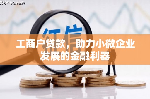 互助工商户贷款，助力小微企业发展的金融利器